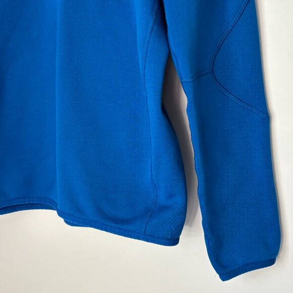 Patagonia Men's Blue Fleece Quarter Zip Pullover Long Sleeve Size Large A112 - Picture 9 of 16